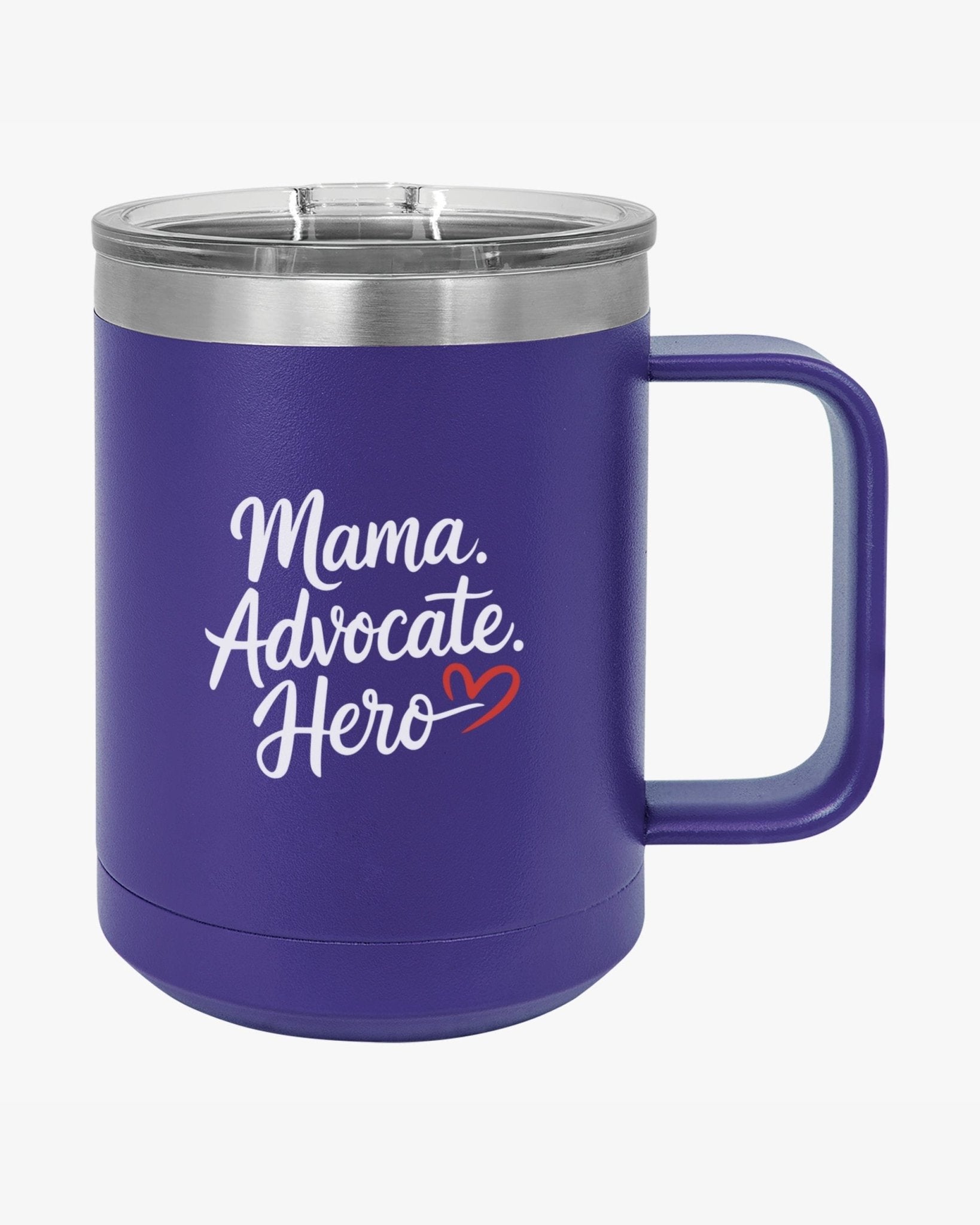 Autism Mug - Mother's Day 2025 - Mama Advocate Hero Coffee Mug Tumbler - Daily Bloom