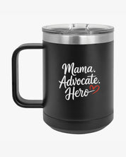 Autism Mug By Daily Bloom Mother's Day 2025 - Mama Advocate Hero Coffee Mug Tumbler Black / 15oz