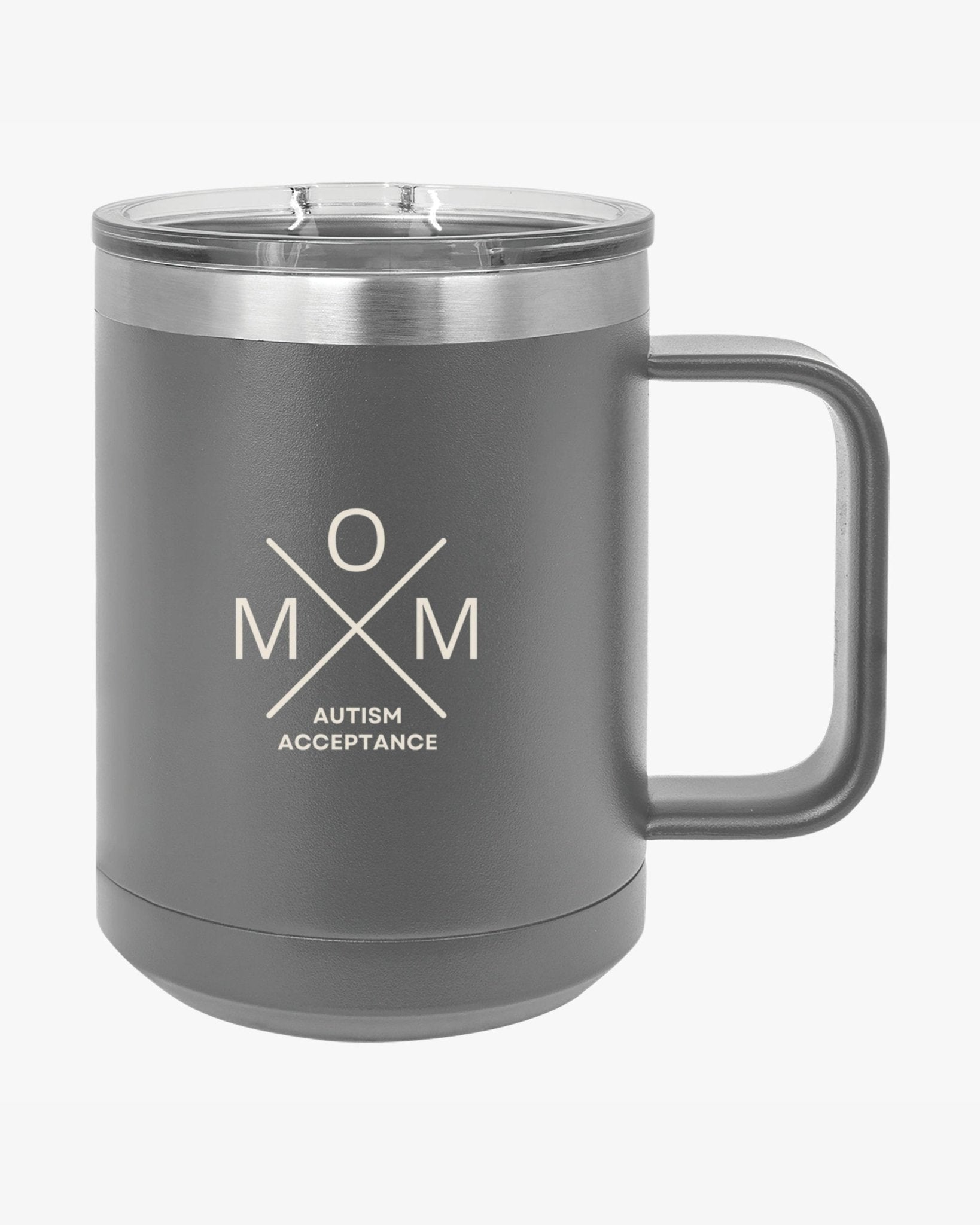 Autism Mug - Mother's Day 2025 - Mom Cross Coffee Mug Tumbler - Daily Bloom