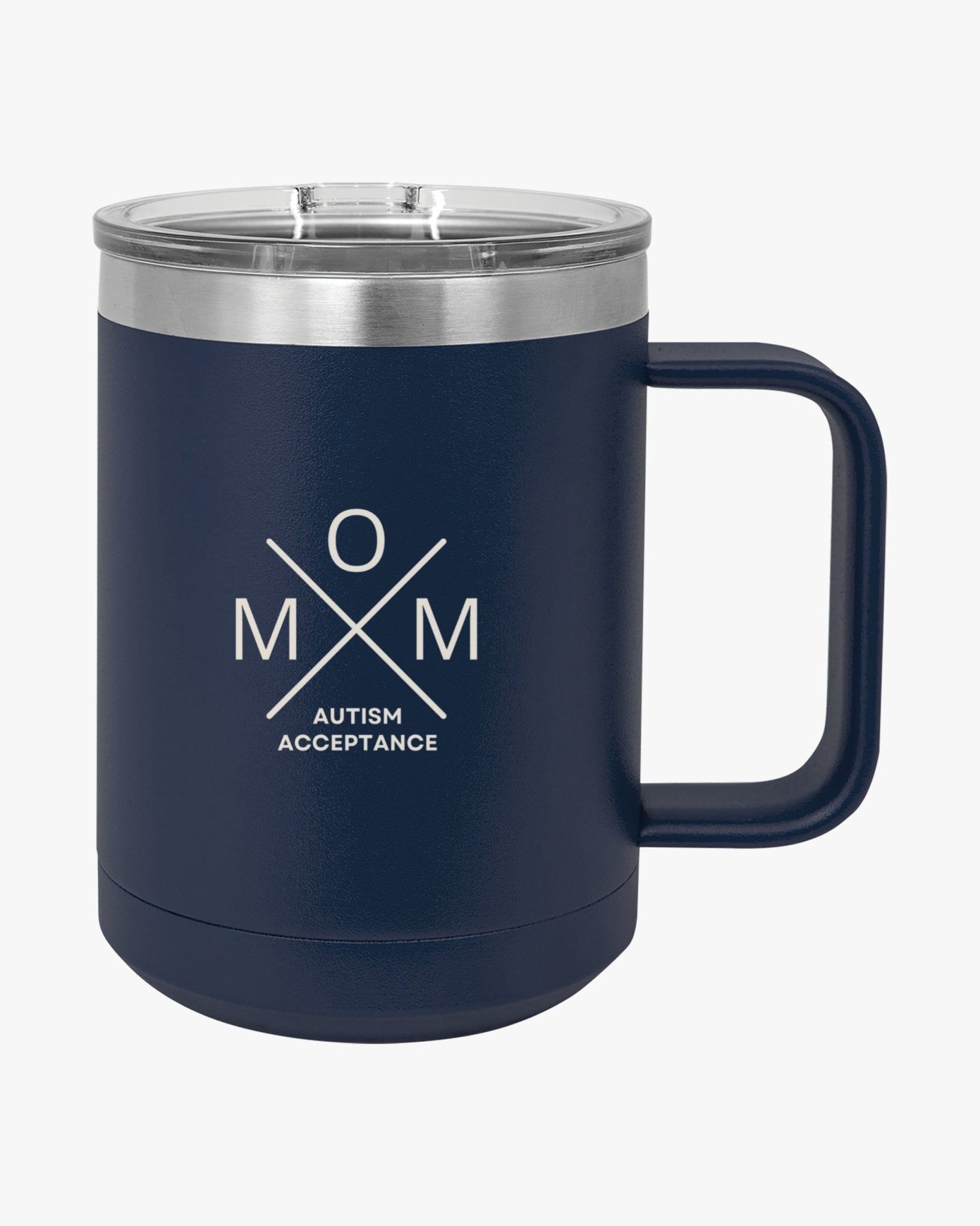 Autism Mug - Mother's Day 2025 - Mom Cross Coffee Mug Tumbler - Daily Bloom