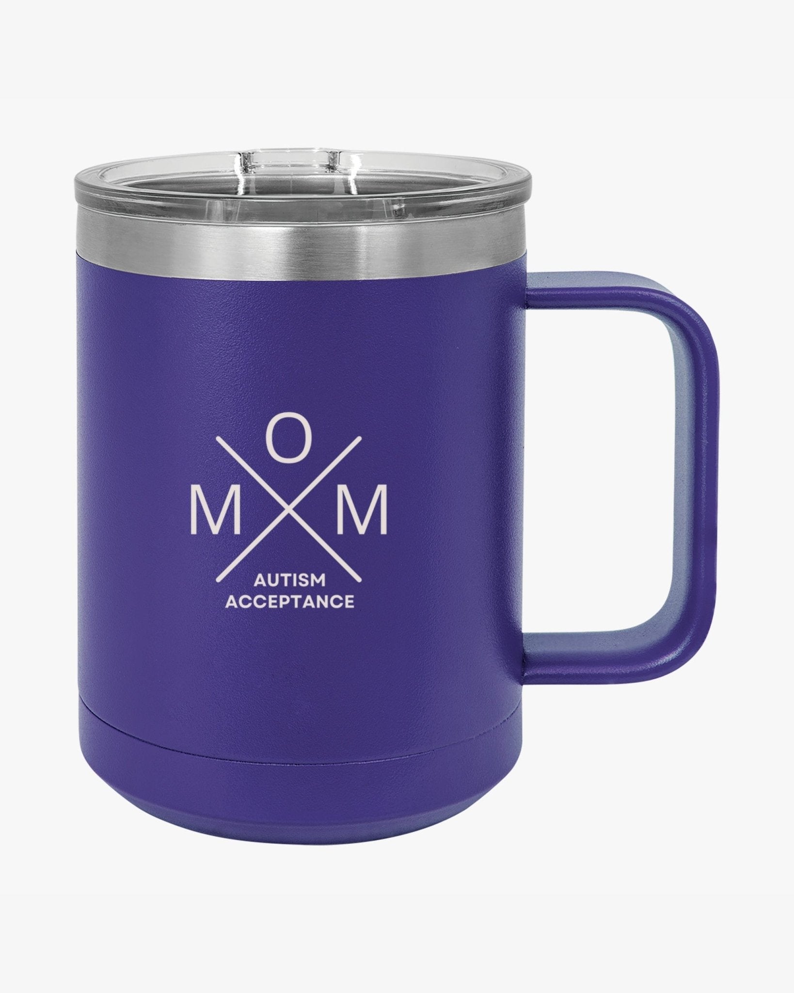 Autism Mug - Mother's Day 2025 - Mom Cross Coffee Mug Tumbler - Daily Bloom