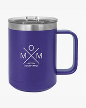 Autism Mug By Daily Bloom Mother's Day 2025 - Mom Cross Coffee Mug Tumbler