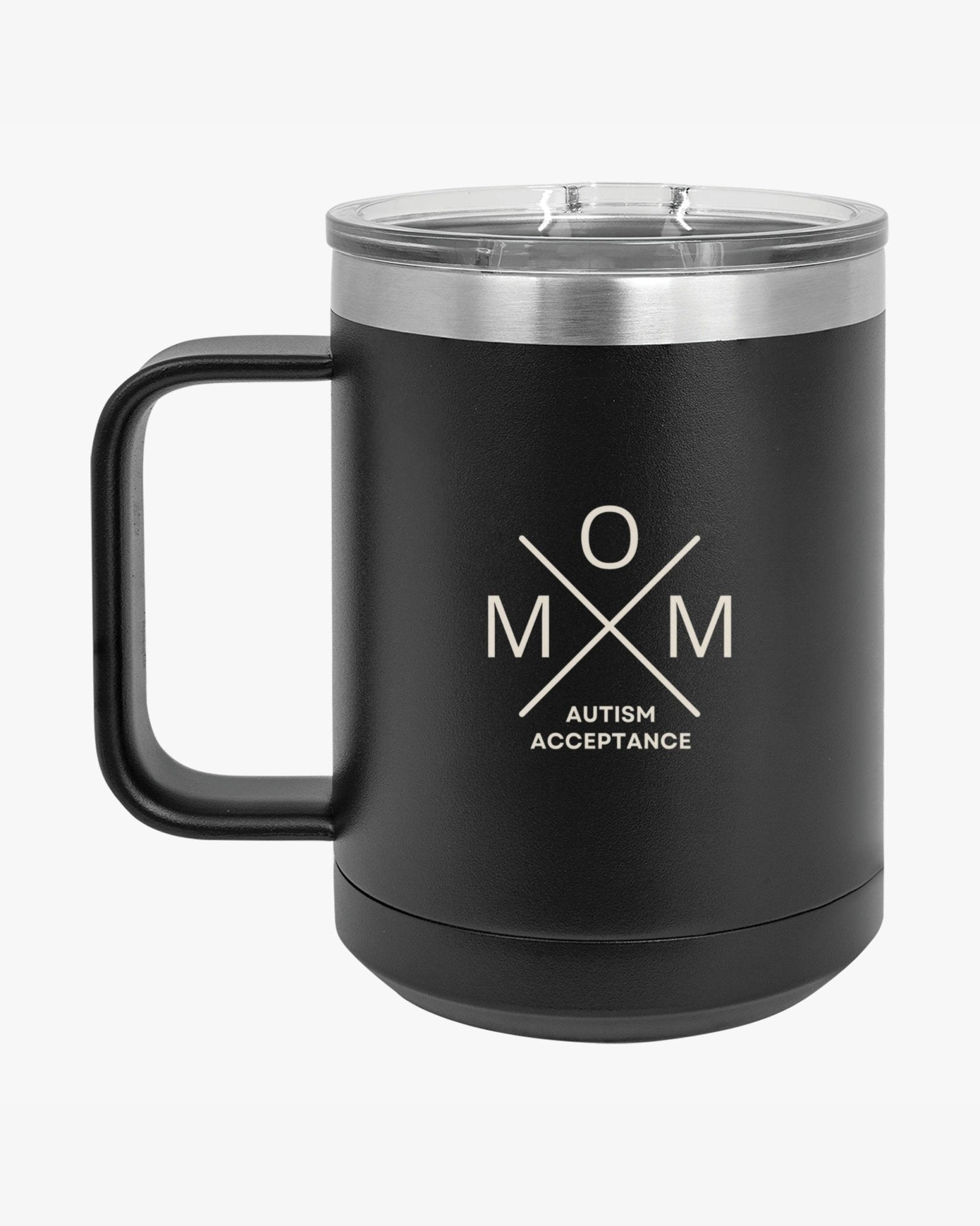 Autism Mug - Mother's Day 2025 - Mom Cross Coffee Mug Tumbler - Daily Bloom