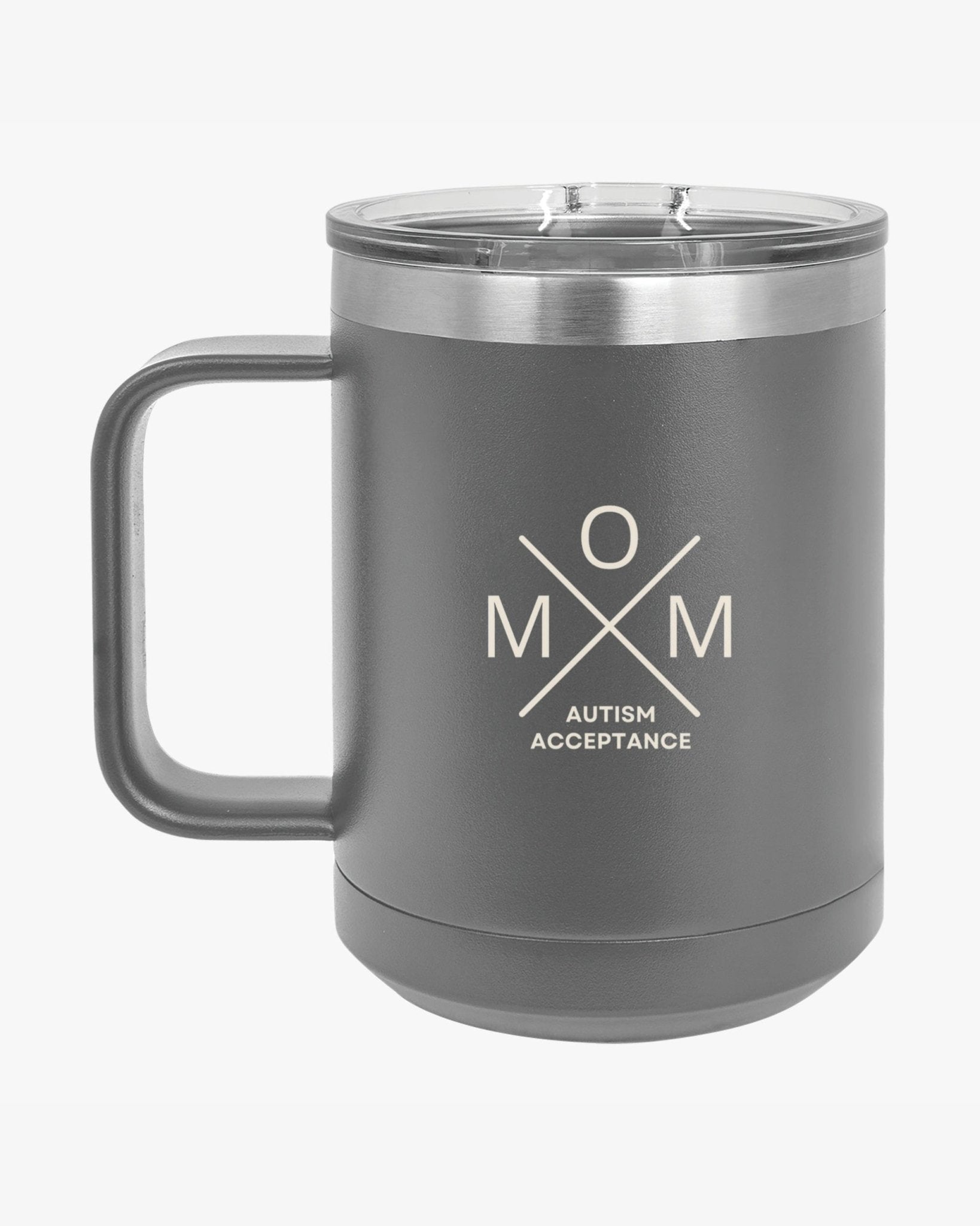 Autism Mug - Mother's Day 2025 - Mom Cross Coffee Mug Tumbler - Daily Bloom
