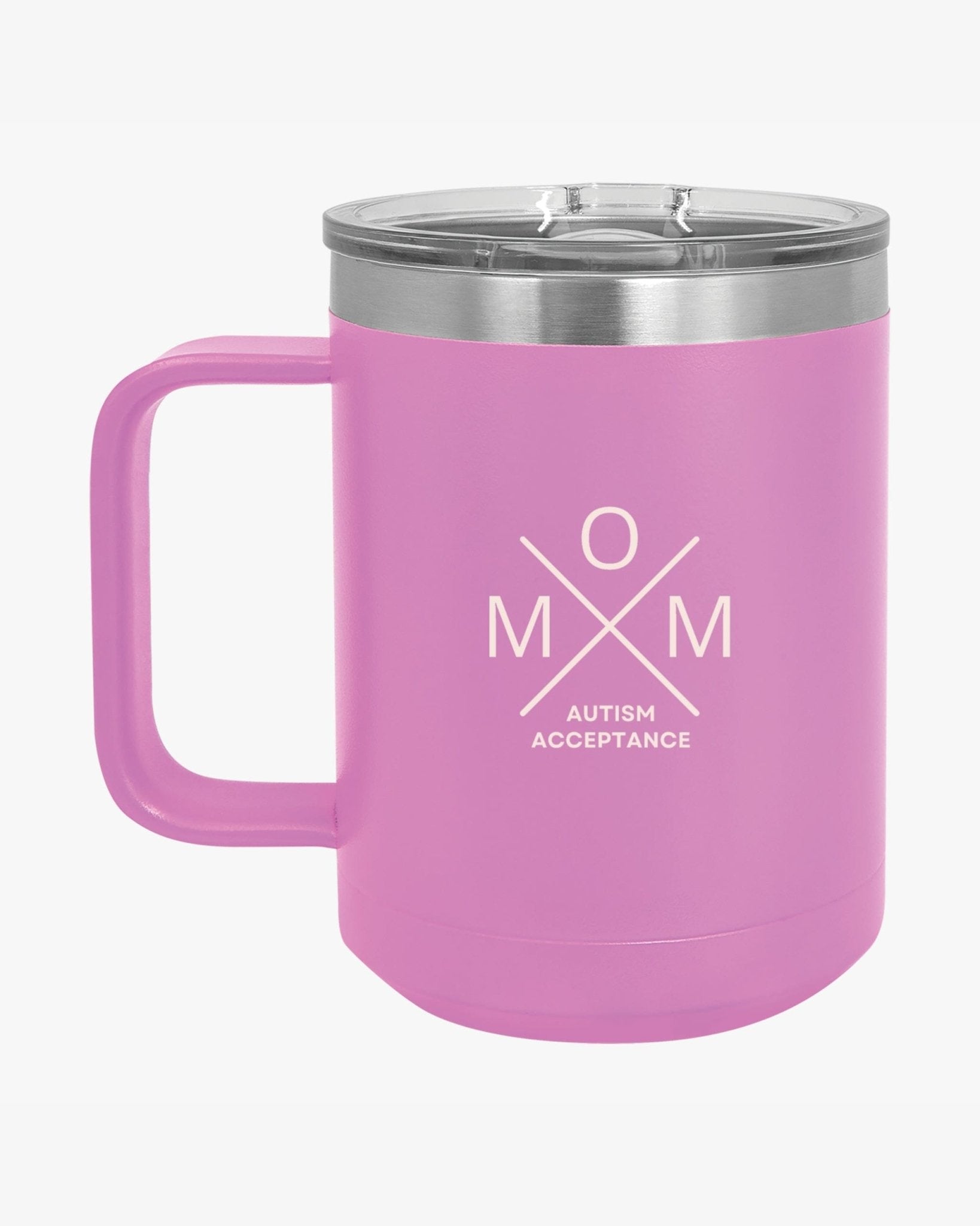 Autism Mug - Mother's Day 2025 - Mom Cross Coffee Mug Tumbler - Daily Bloom