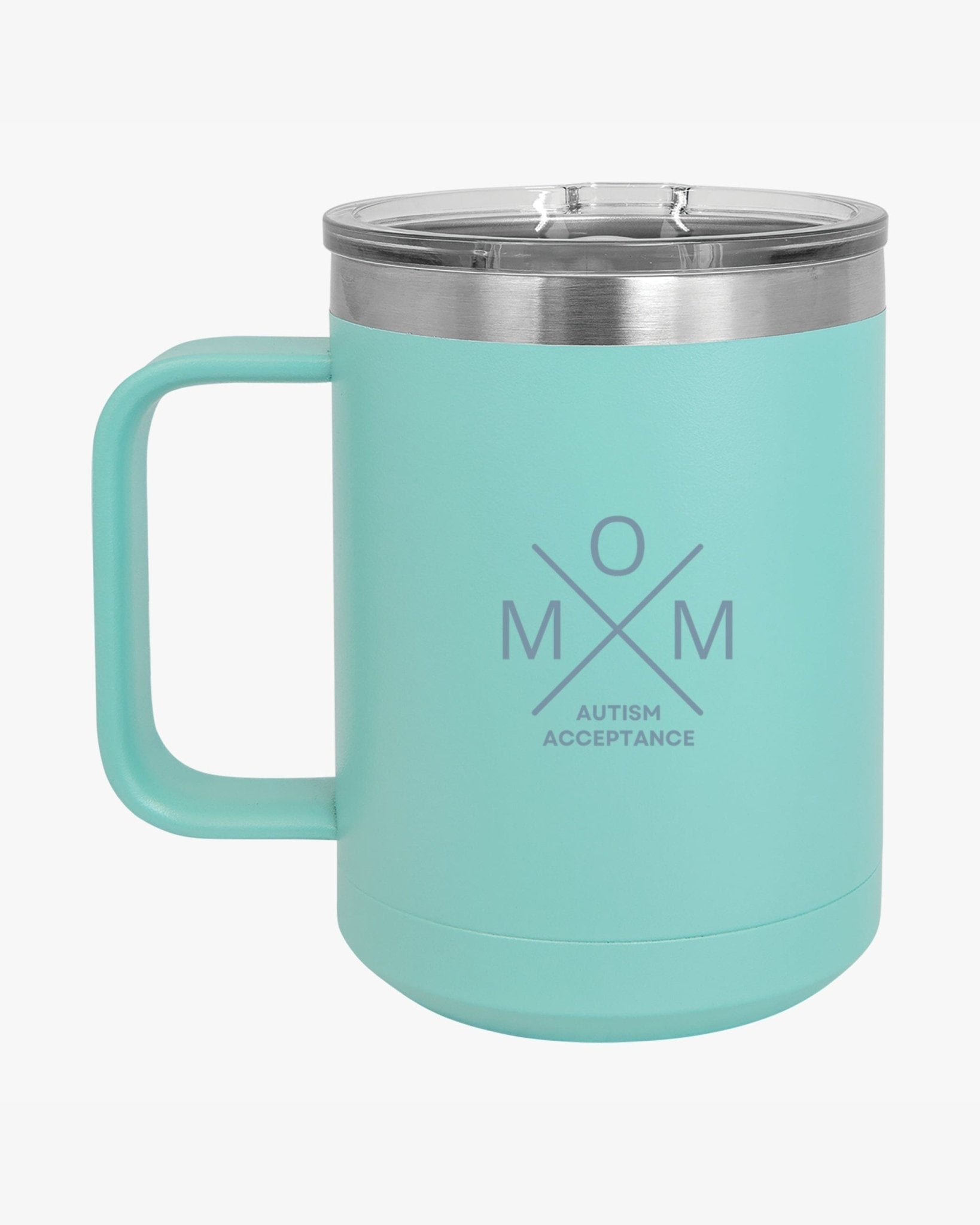 Autism Mug - Mother's Day 2025 - Mom Cross Coffee Mug Tumbler - Daily Bloom