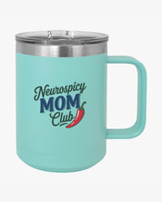 Autism Mug By Daily Bloom Mother's Day 2025 - Neurospicy Mom Club Coffee Mug Tumbler