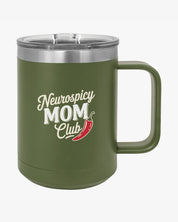 Autism Mug By Daily Bloom Mother's Day 2025 - Neurospicy Mom Club Coffee Mug Tumbler
