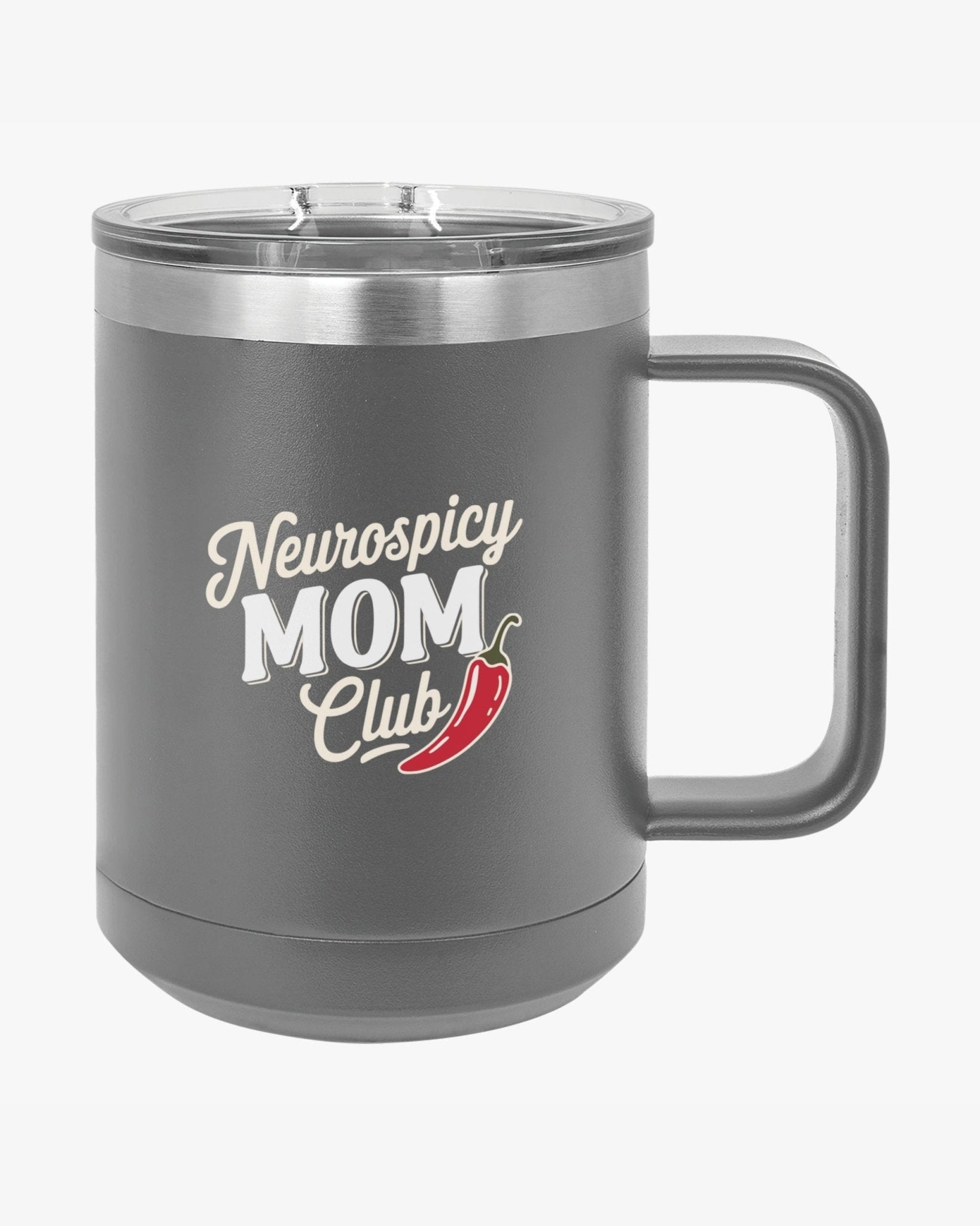 Autism Mug - Mother's Day 2025 - Neurospicy Mom Club Coffee Mug Tumbler - Daily Bloom