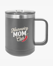 Autism Mug By Daily Bloom Mother's Day 2025 - Neurospicy Mom Club Coffee Mug Tumbler