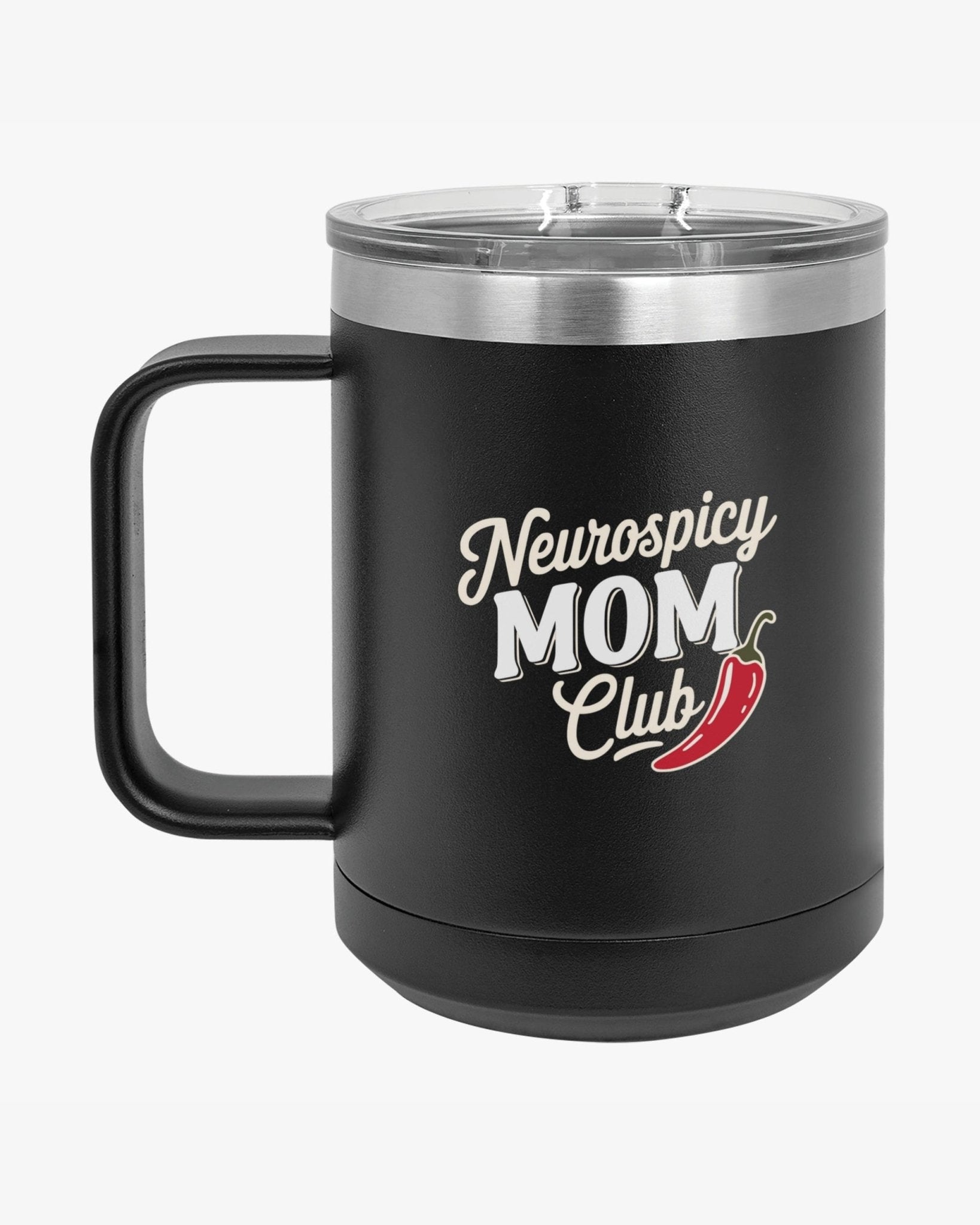Autism Mug - Mother's Day 2025 - Neurospicy Mom Club Coffee Mug Tumbler - Daily Bloom