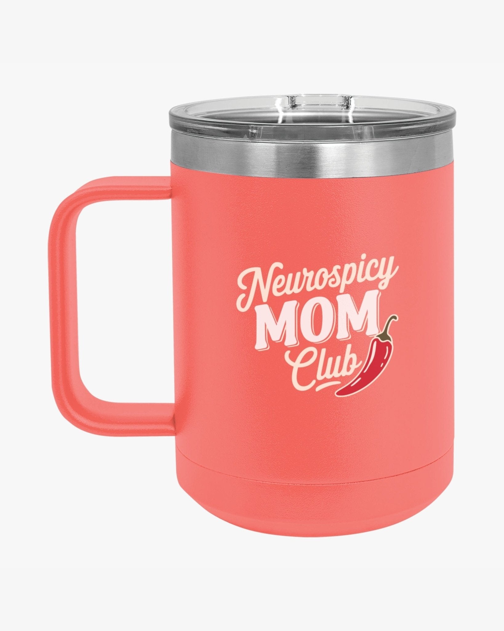 Autism Mug - Mother's Day 2025 - Neurospicy Mom Club Coffee Mug Tumbler - Daily Bloom