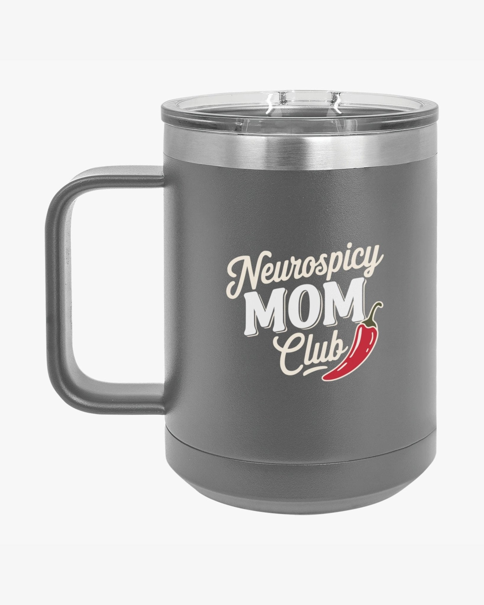 Autism Mug - Mother's Day 2025 - Neurospicy Mom Club Coffee Mug Tumbler - Daily Bloom
