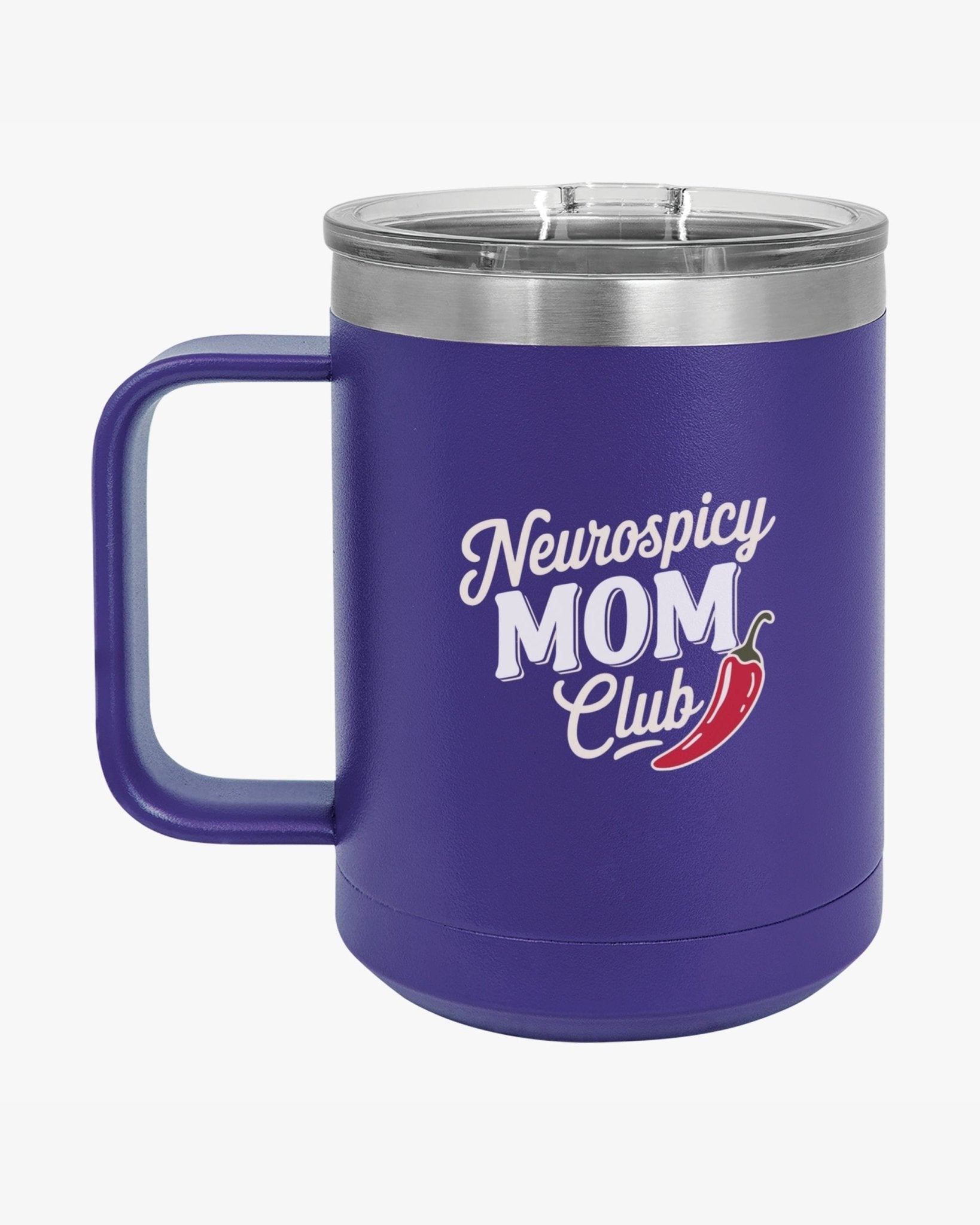 Autism Mug - Mother's Day 2025 - Neurospicy Mom Club Coffee Mug Tumbler - Daily Bloom