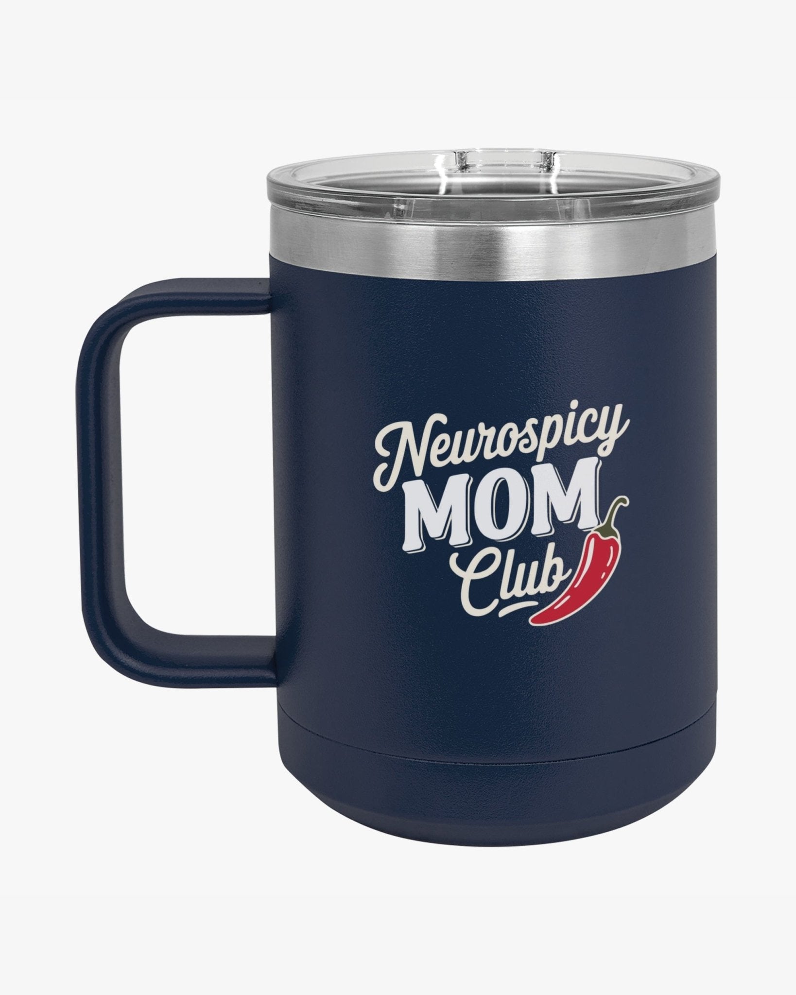 Autism Mug - Mother's Day 2025 - Neurospicy Mom Club Coffee Mug Tumbler - Daily Bloom