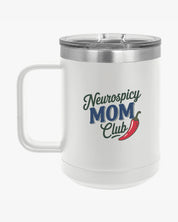 Autism Mug By Daily Bloom Mother's Day 2025 - Neurospicy Mom Club Coffee Mug Tumbler White / 15oz
