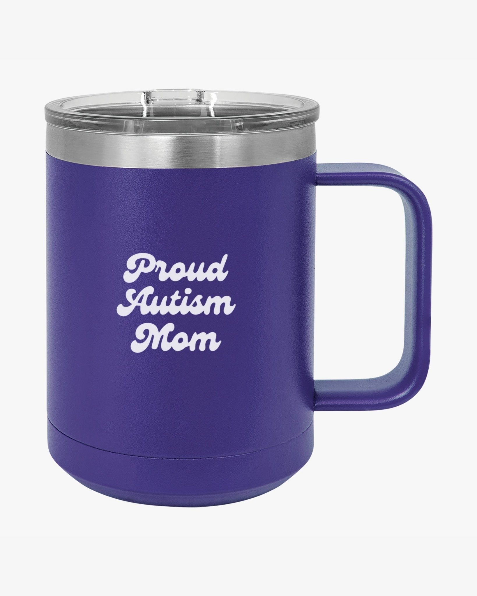 Autism Mug - Mother's Day 2025 - Proud Autism Mom Coffee Mug Tumbler - Daily Bloom