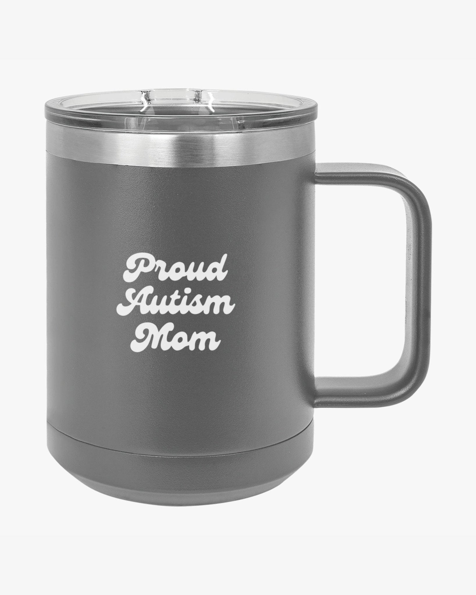 Autism Mug - Mother's Day 2025 - Proud Autism Mom Coffee Mug Tumbler - Daily Bloom
