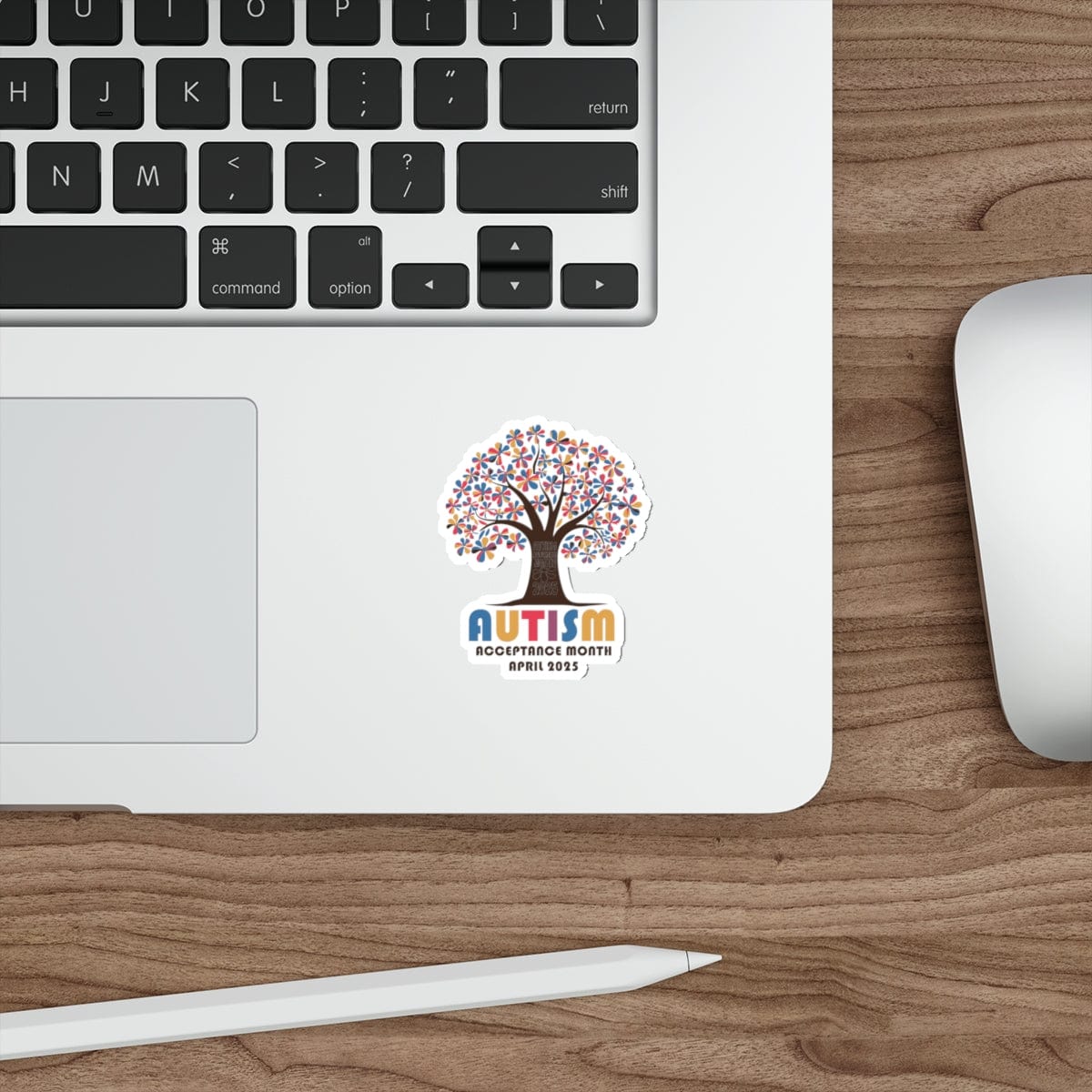 Autism Paper products By Daily Bloom Autism Acceptance 2025 - Tree of Acceptance Sticker
