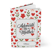 Autism Paper products By Daily Bloom Mothers Day 2025 - Advocate Like A Mother Personalized Hardcover Journal Notebook