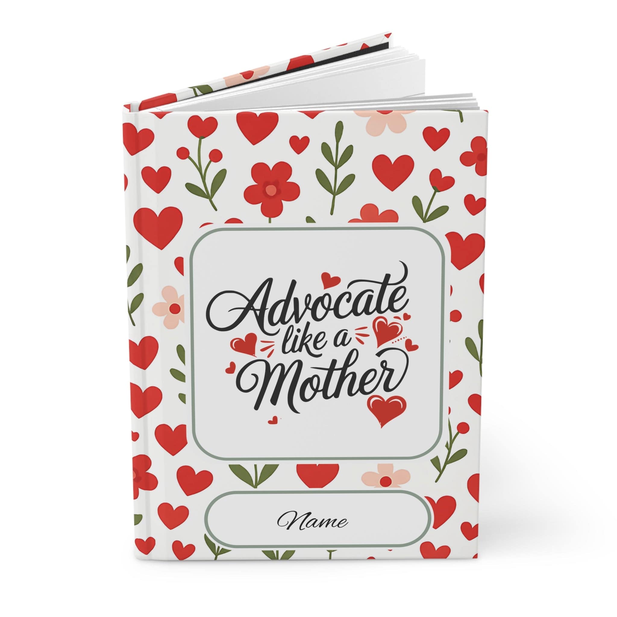 Autism Paper products By Daily Bloom Mothers Day 2025 - Advocate Like A Mother Personalized Hardcover Journal Notebook