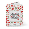 Autism Paper products - Mothers Day 2025 - Advocate Like A Mother Personalized Hardcover Journal Notebook - Daily Bloom