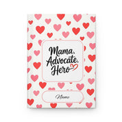 Autism Paper products By Daily Bloom Mothers Day 2025 - Mama Advocate Hero Personalized Hardcover Journal Notebook