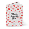 Autism Paper products - Mothers Day 2025 - Mama Advocate Hero Personalized Hardcover Journal Notebook - Daily Bloom