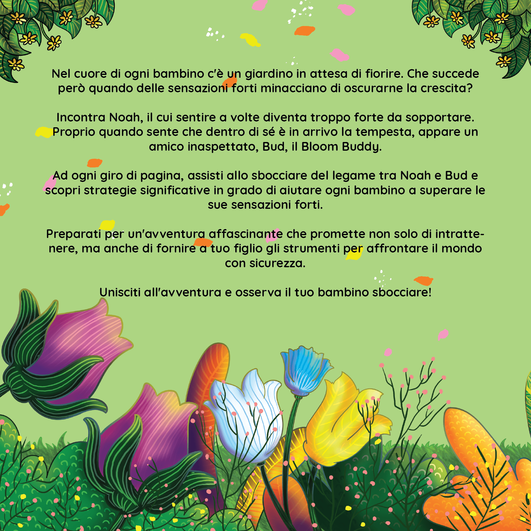 Guardami Sbocciare Quando Provo Sensazioni Forti-Neurodiversity, ADHD & Autism Awareness & Acceptance Paperback Book by Daily Bloom