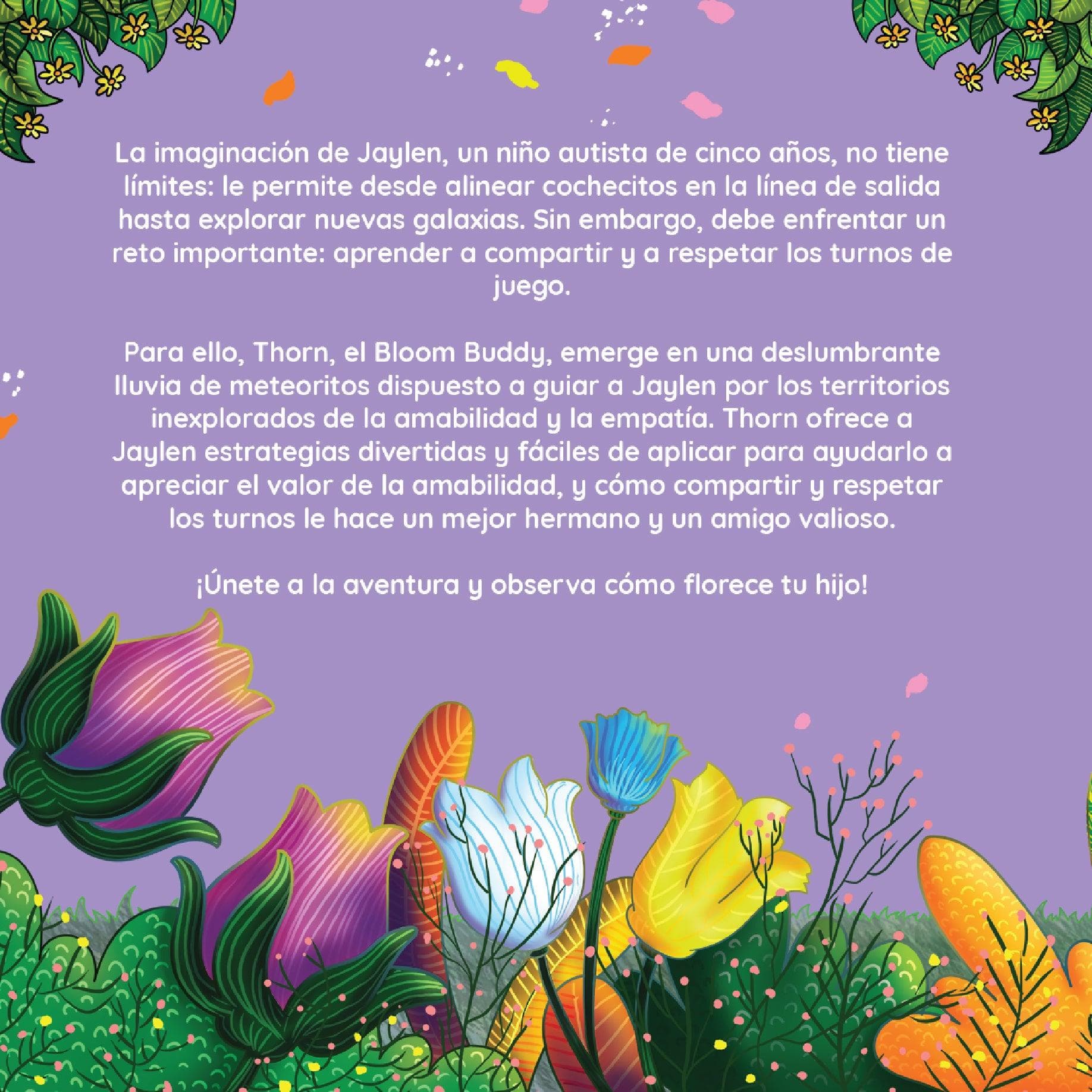 Mírame florecer cuando aprendo a compartir-Neurodiversity, ADHD & Autism Awareness & Acceptance Paperback Book by Daily Bloom