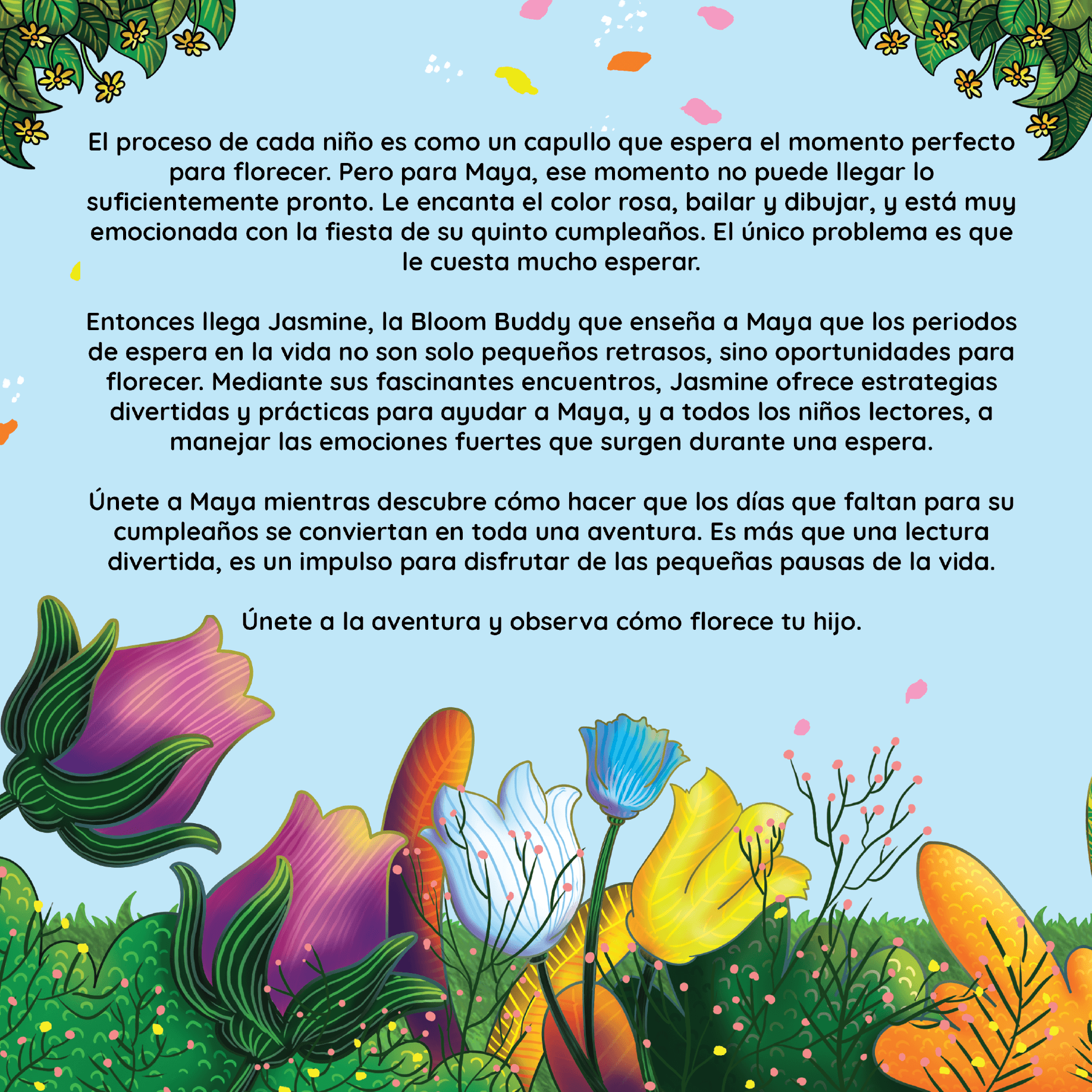 Mírame florecer cuando aprendo a esperar-Neurodiversity, ADHD & Autism Awareness & Acceptance Paperback Book by Daily Bloom