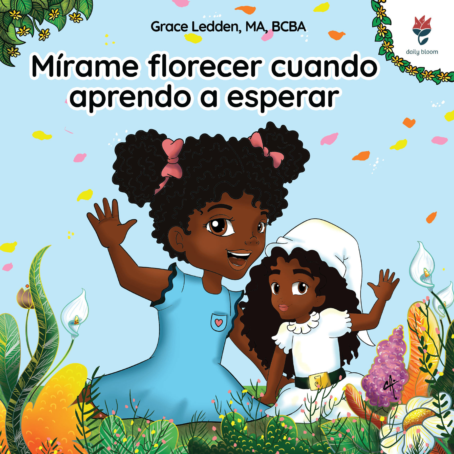 Mírame florecer cuando aprendo a esperar-Paperback-Neurodiversity, ADHD & Autism Awareness & Acceptance Paperback Book by Daily Bloom