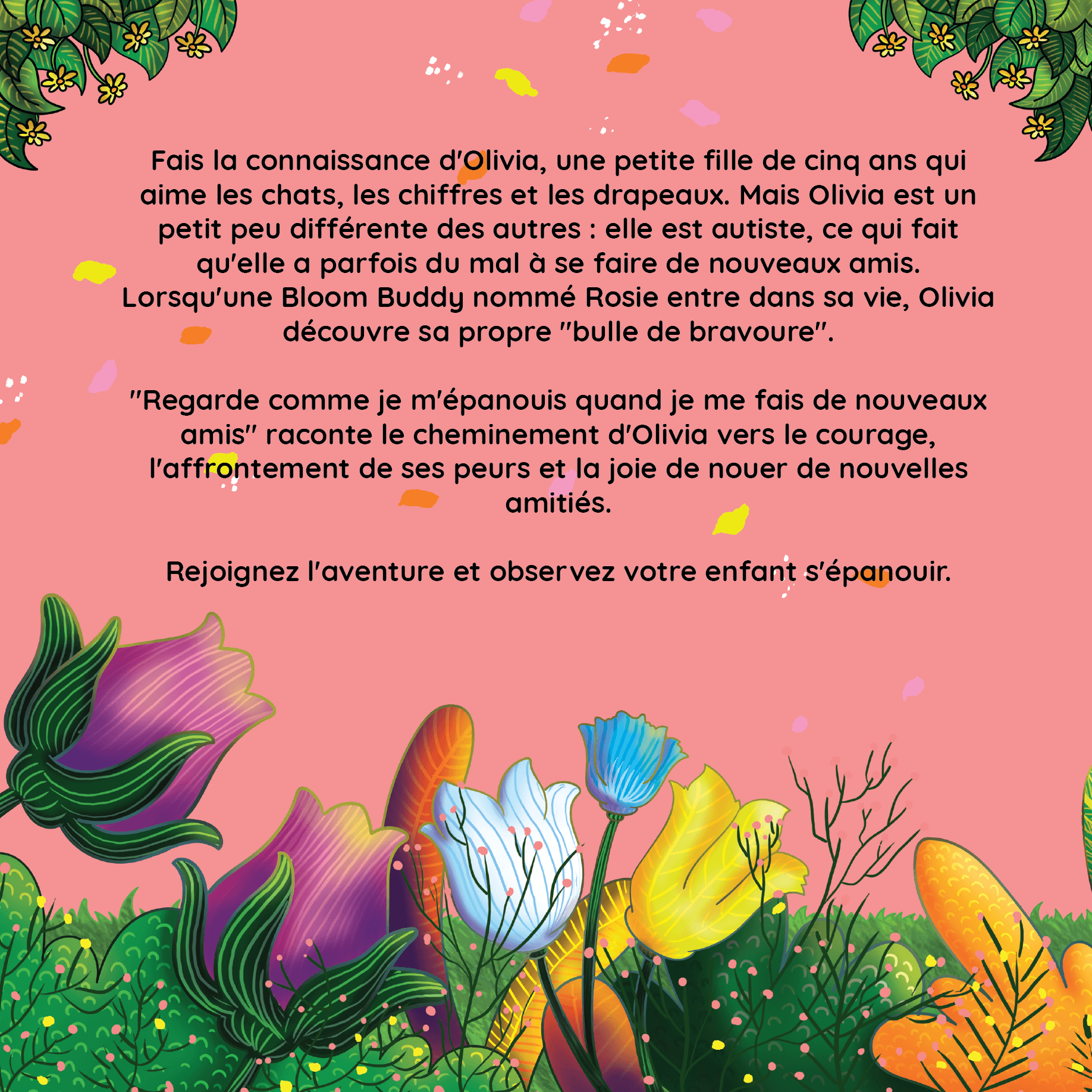 Regarde Comme Je M'épanouis Quand Je Me Fais de Nouveaux Amis-Neurodiversity, ADHD & Autism Awareness & Acceptance Paperback Book by Daily Bloom