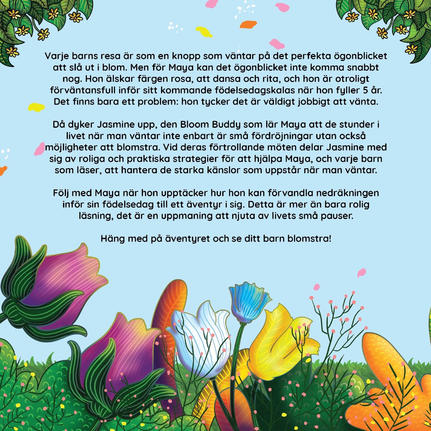 Se mig blomstra när jag lär mig att vänta-Neurodiversity, ADHD & Autism Awareness & Acceptance Paperback Book by Daily Bloom