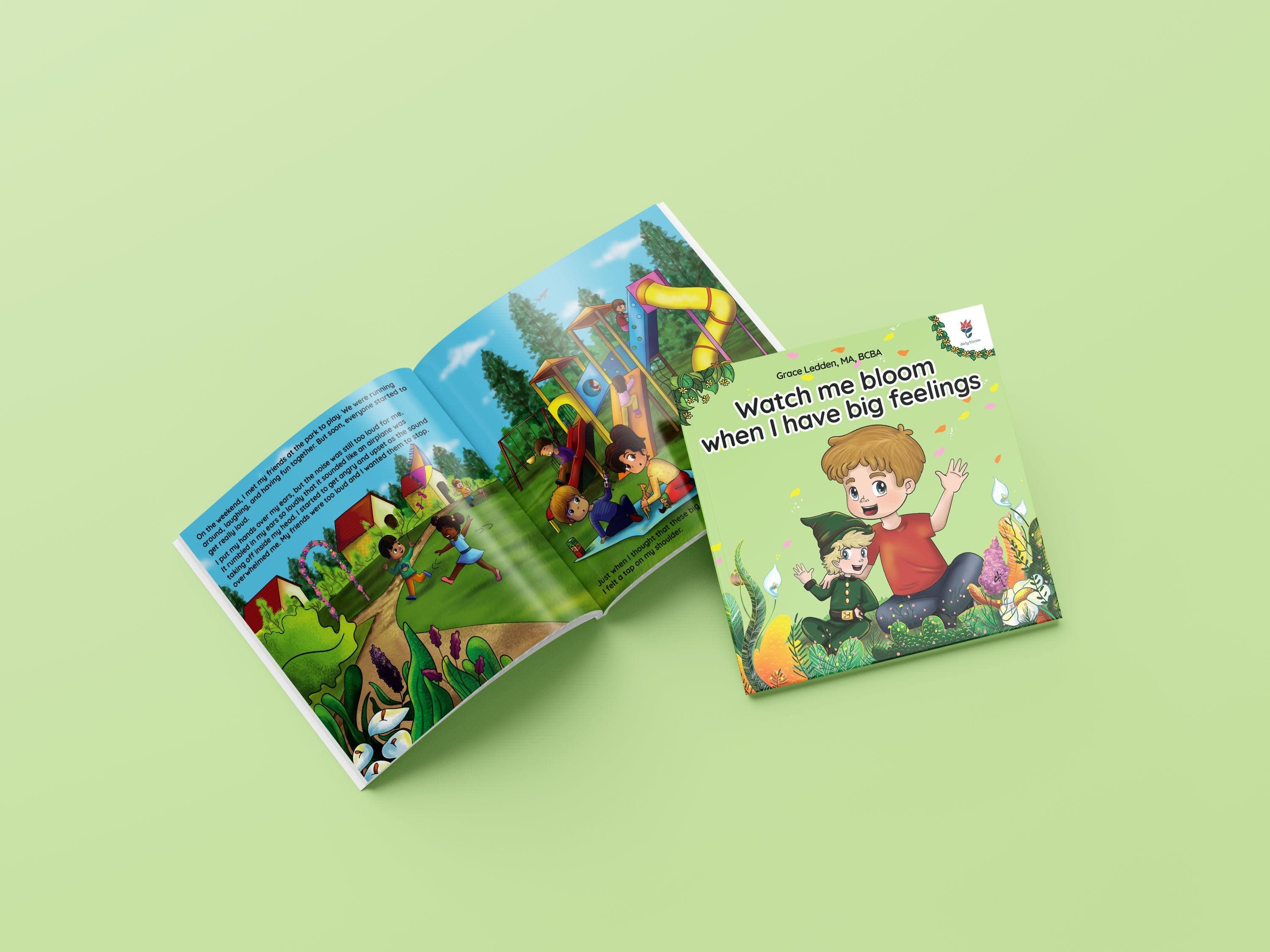 Watch me bloom when I have big feelings-Neurodiversity, ADHD & Autism Awareness & Acceptance Paperback Book by Daily Bloom