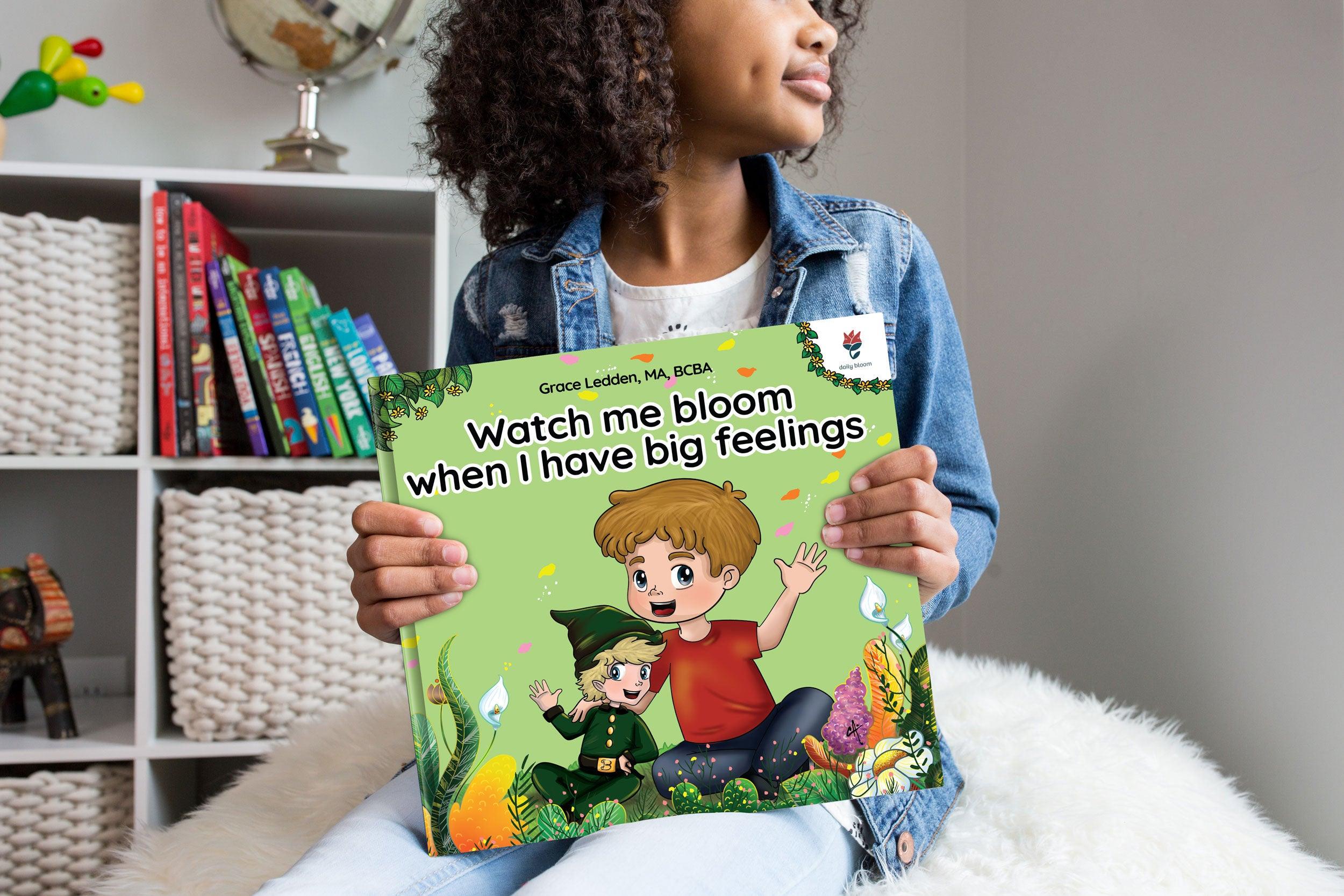 Watch me bloom when I have big feelings-Neurodiversity, ADHD & Autism Awareness & Acceptance Paperback Book by Daily Bloom