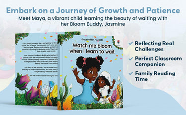 Autism Paperback Book - Watch me bloom when I learn to wait - Daily Bloom