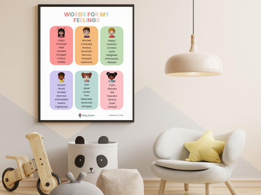 Autism Poster - Emotional Intelligence Printed Poster Bundle - Daily Bloom