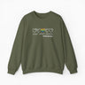 Autism Sweatshirt - Accept Adapt Advocate Rainbow Love Heart Sweatshirt - Daily Bloom