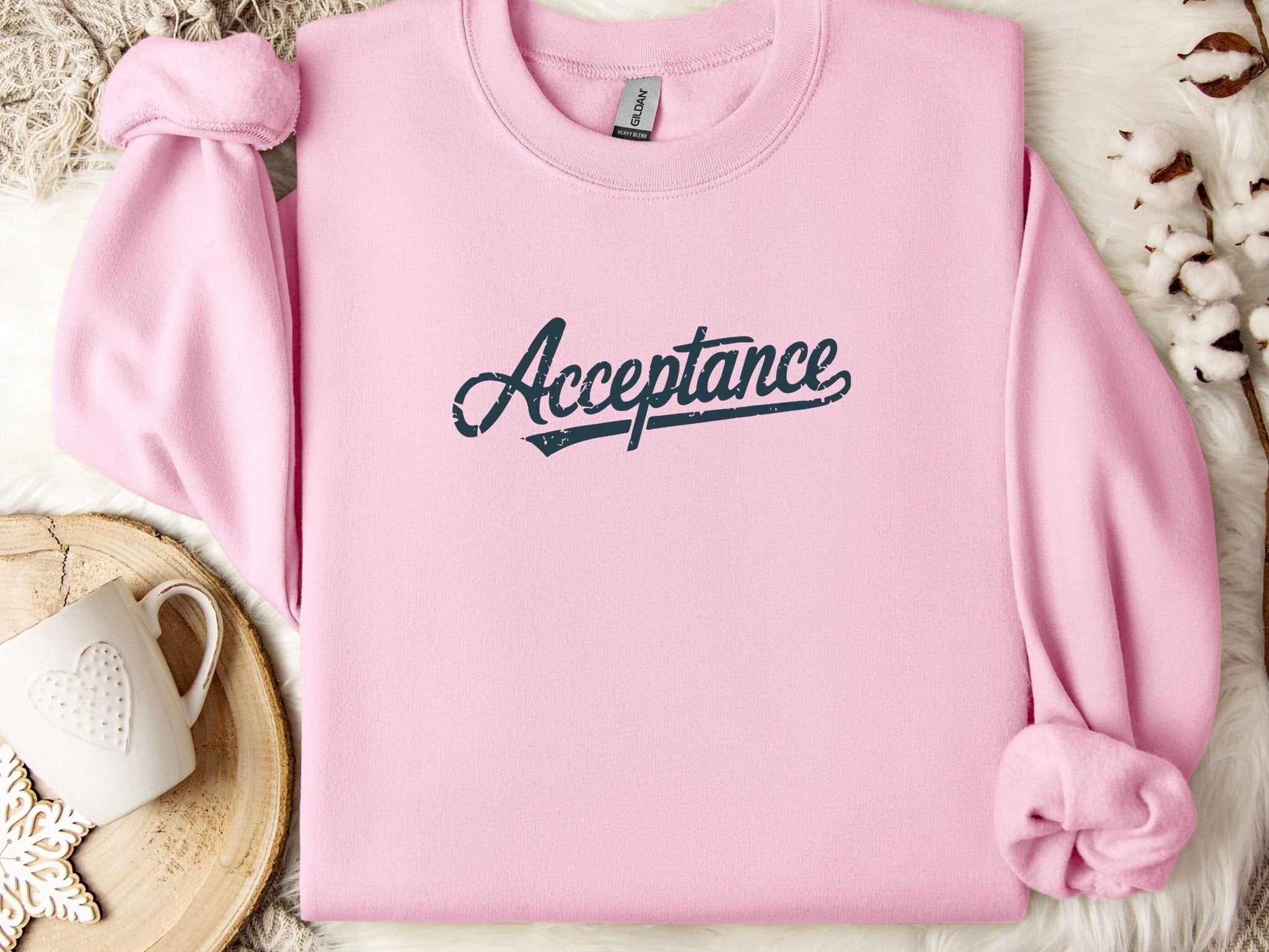 Autism Sweatshirt - Acceptance Grunge Sweatshirt - Daily Bloom