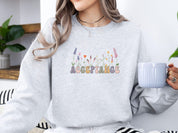 Acceptance Wildflowers Sweatshirt-Neurodiversity, ADHD & Autism Awareness & Acceptance Sweatshirt by Daily Bloom