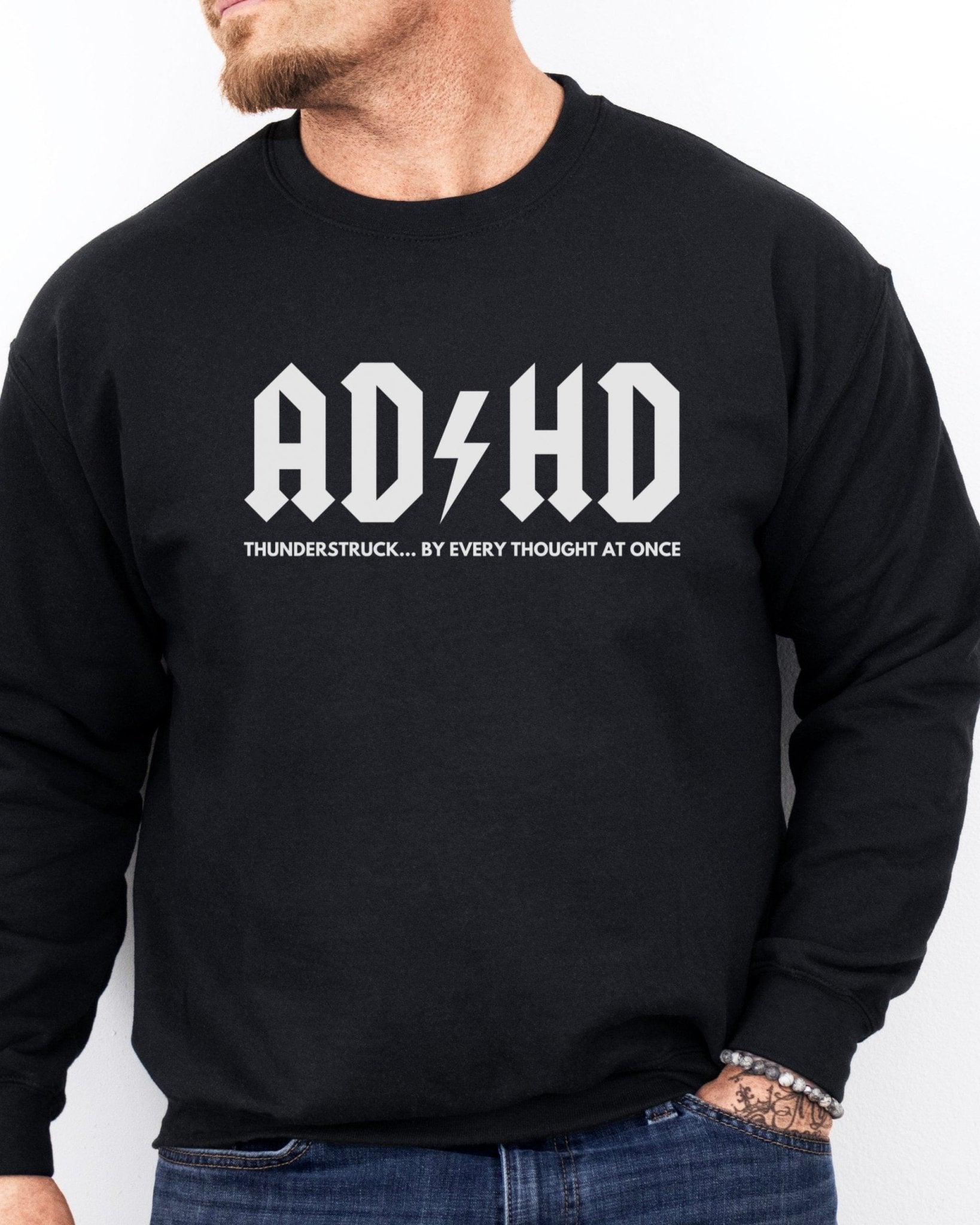 Autism Sweatshirt - AD/HD Thunderstruck Sweatshirt - Daily Bloom