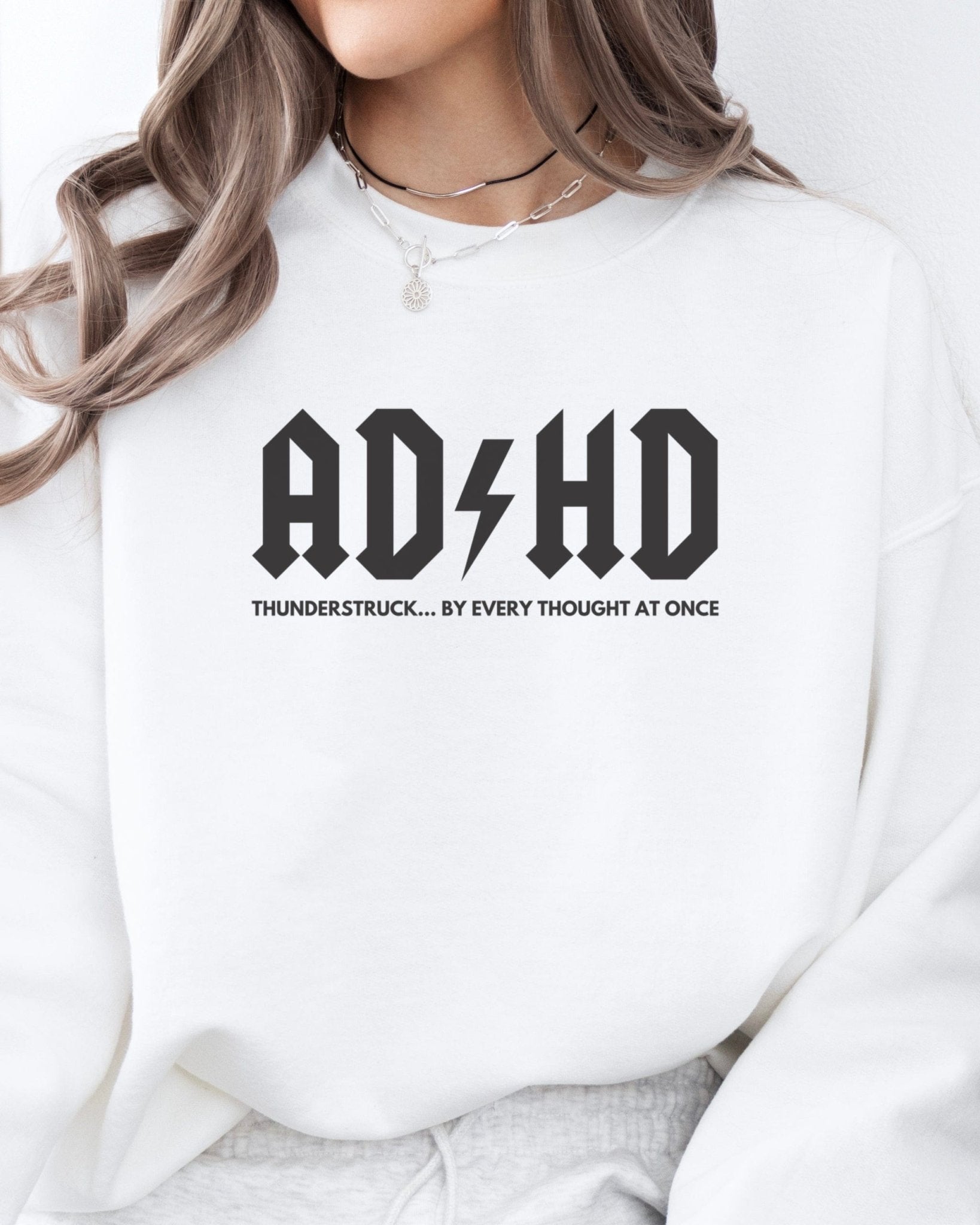 Autism Sweatshirt - AD/HD Thunderstruck Sweatshirt - Daily Bloom