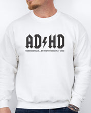 Autism Sweatshirt By Daily Bloom AD/HD Thunderstruck Sweatshirt