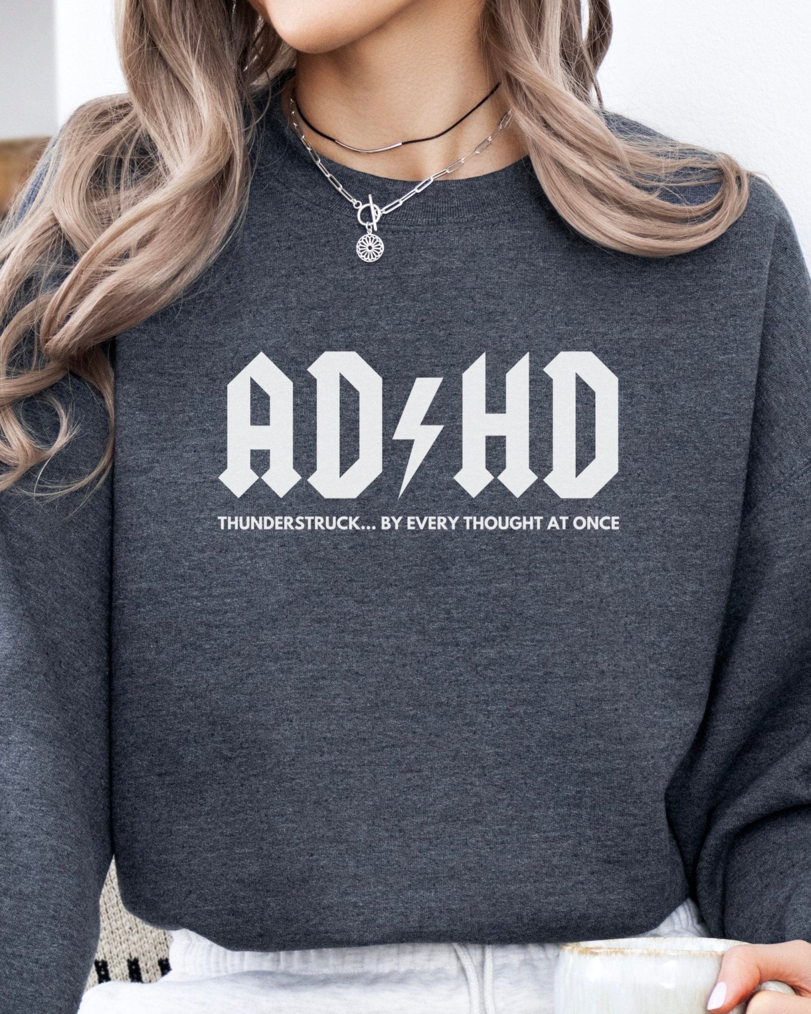 Autism Sweatshirt - AD/HD Thunderstruck Sweatshirt - Daily Bloom