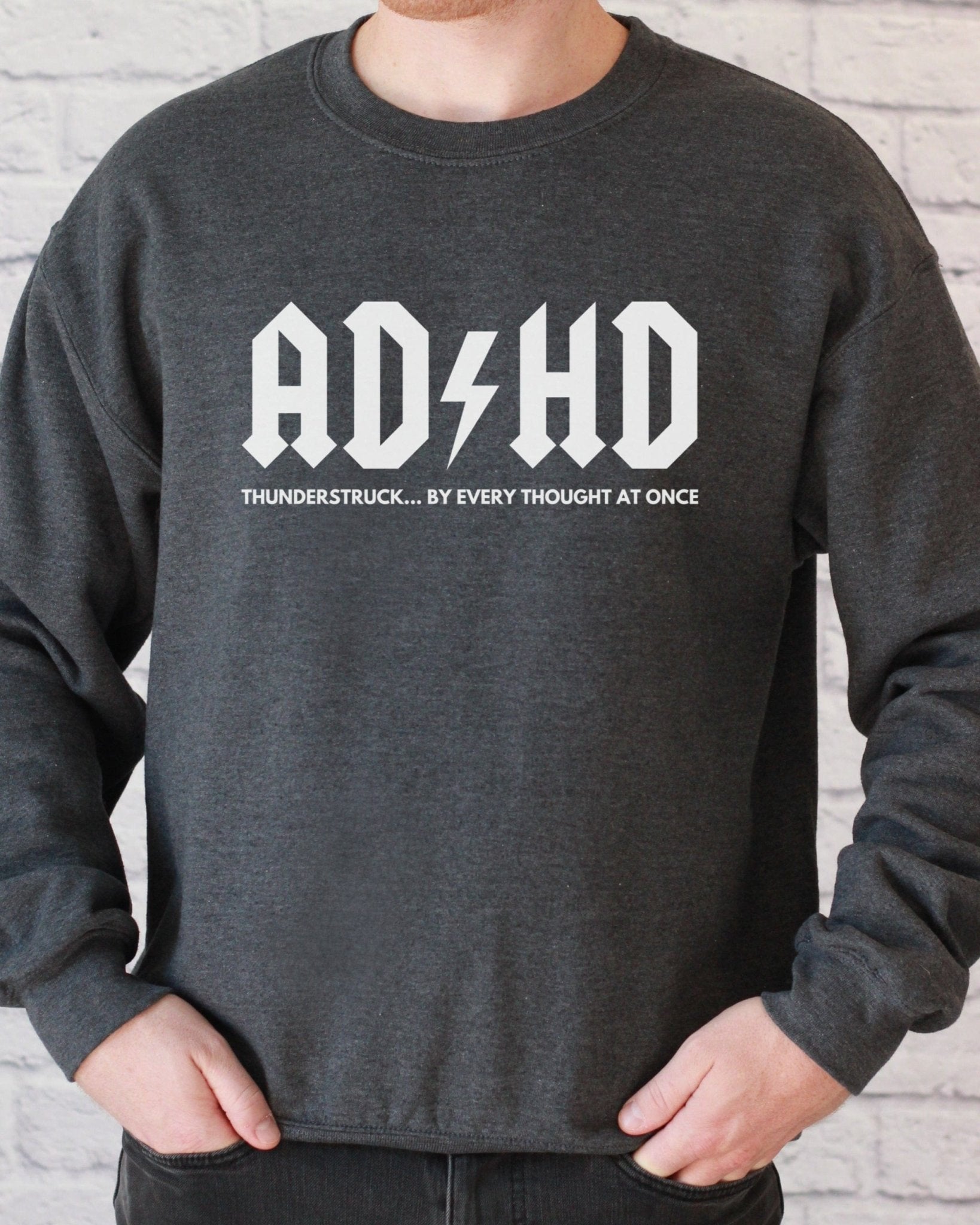 Autism Sweatshirt - AD/HD Thunderstruck Sweatshirt - Daily Bloom