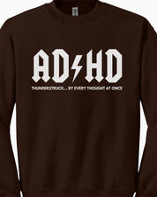 Autism Sweatshirt By Daily Bloom AD/HD Thunderstruck Sweatshirt