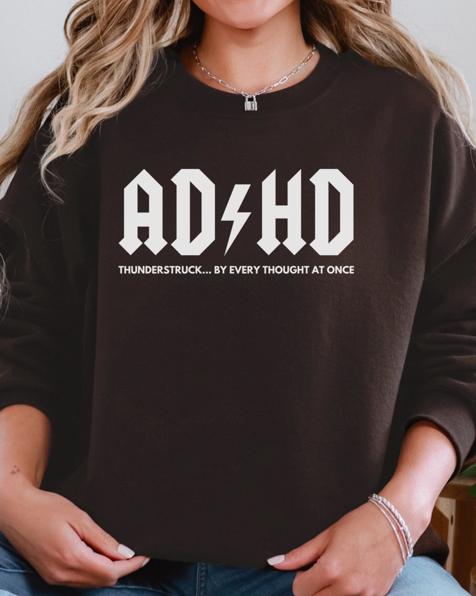 Autism Sweatshirt - AD/HD Thunderstruck Sweatshirt - Daily Bloom