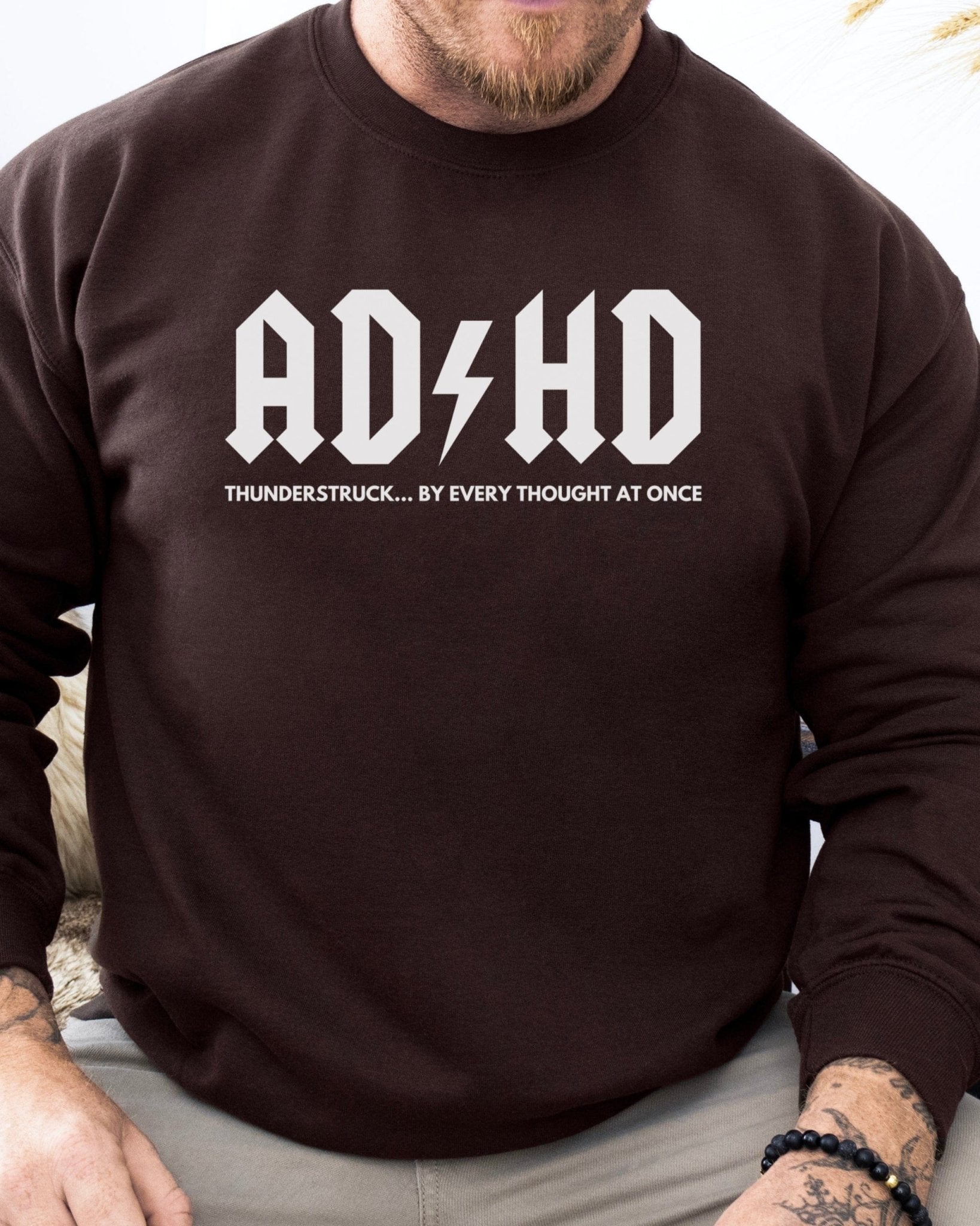 Autism Sweatshirt - AD/HD Thunderstruck Sweatshirt - Daily Bloom