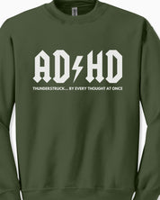 Autism Sweatshirt By Daily Bloom AD/HD Thunderstruck Sweatshirt